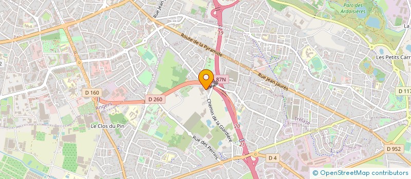 localisation de l'entreprise FG TOLERIE à LES PONTS-DE-CE