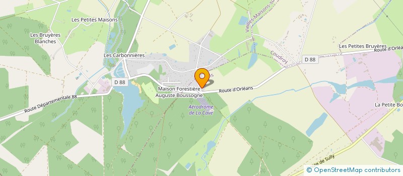 localisation de l'entreprise FG VOLLET à LORRIS