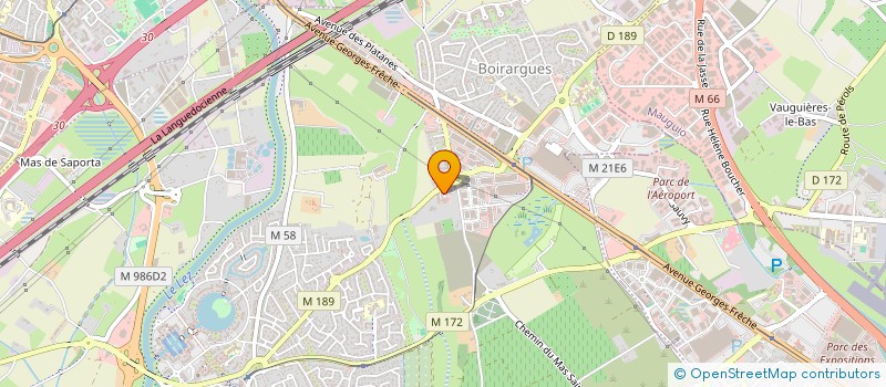 localisation de l'entreprise FG2R à LATTES