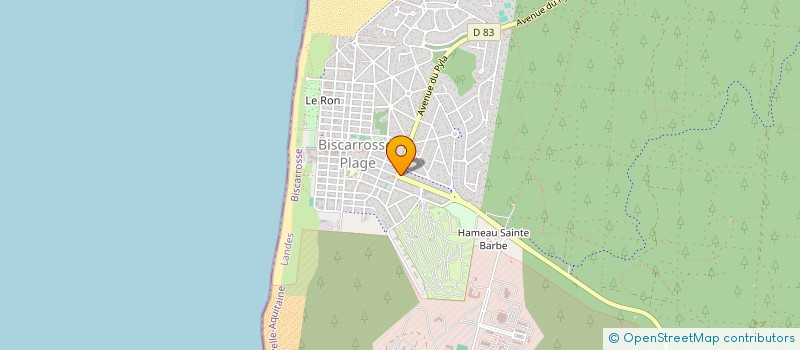 localisation de l'entreprise FG40  BISCARROSSE