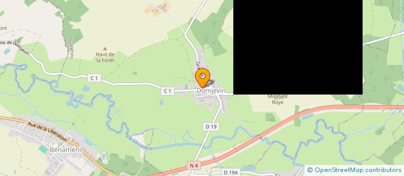 localisation de l'entreprise FG77  DOMJEVIN