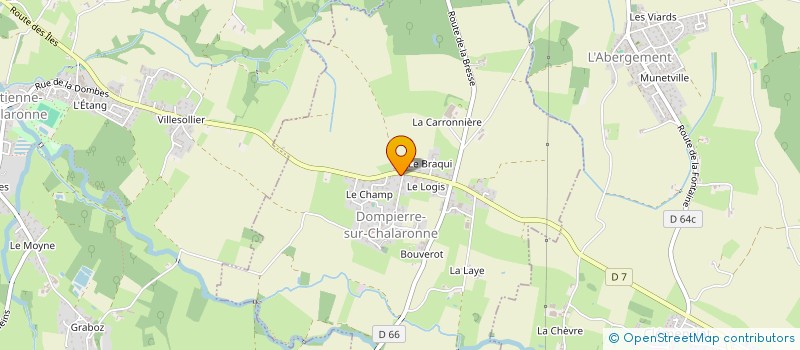 localisation de l'entreprise FG81  DOMPIERRE-SUR-CHALARONNE