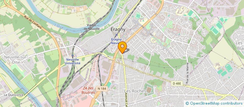 localisation de l'entreprise FGA à ERAGNY