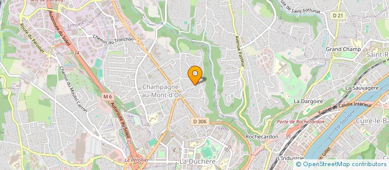 localisation de l'entreprise FGA  CHAMPAGNE-AU-MONT-D'OR