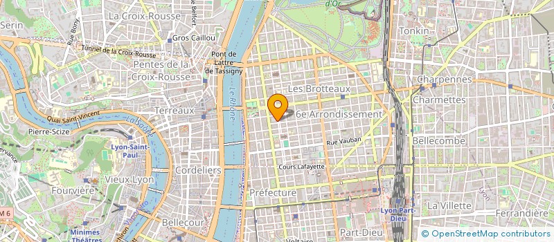 localisation de l'entreprise FGA GESTION à LYON