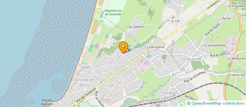 localisation de l'entreprise FGAVGM IMMO  DONVILLE-LES-BAINS