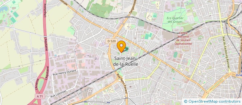 localisation de l'entreprise FGB à SAINT-JEAN-DE-LA-RUELLE