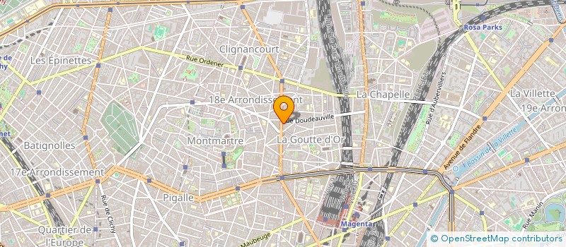 localisation de l'entreprise FGC  PARIS