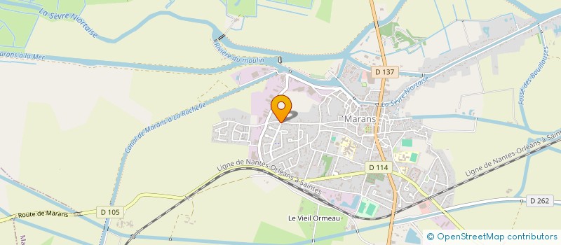 localisation de l'entreprise FGC  MARANS