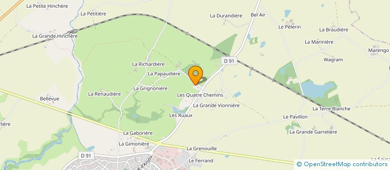 localisation de l'entreprise FGC COM à SEVREMOINE