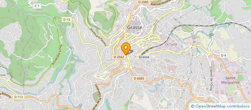 localisation de l'entreprise FGC CONCEPT à GRASSE