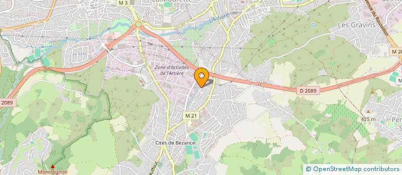 localisation de l'entreprise FGC CONSULT  ROMAGNAT