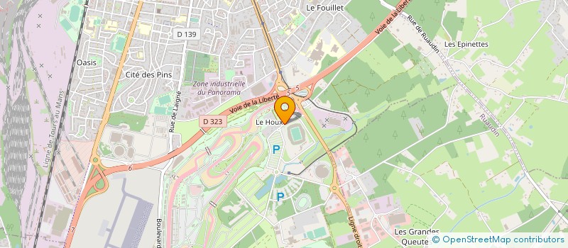 localisation de l'entreprise FGC LEARNING  LE MANS