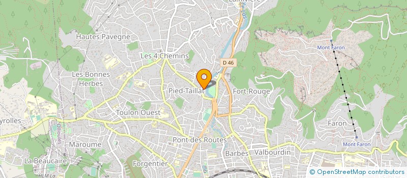 localisation de l'entreprise FGC SERVICES à TOULON