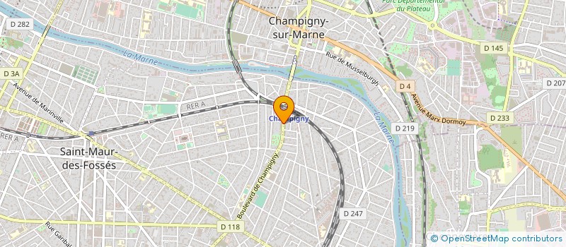 localisation de l'entreprise FGC SERVICES à SUCY-EN-BRIE