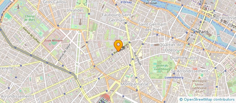 localisation de l'entreprise FGC SETE  PARIS