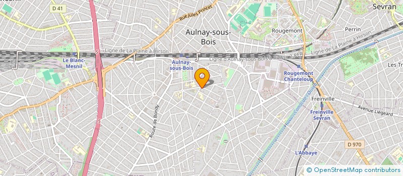 localisation de l'entreprise FGCD à AULNAY-SOUS-BOIS