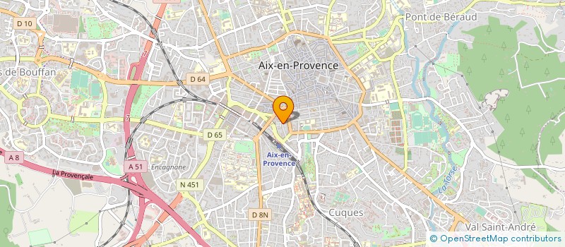 localisation de l'entreprise FGD à AIX-EN-PROVENCE