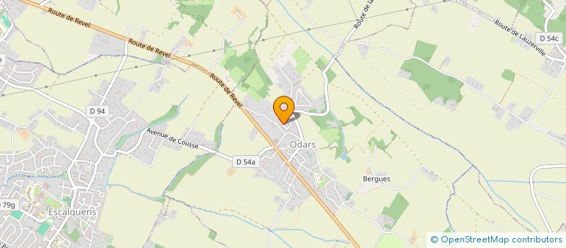 localisation de l'entreprise FGD IMMO  ODARS