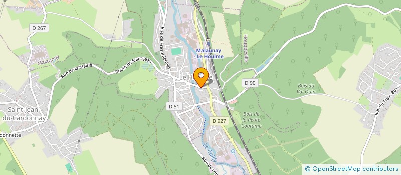 localisation de l'entreprise FGD - PRIXMOTARD  RENNEVILLE