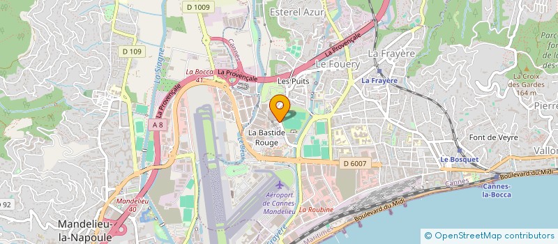 localisation de l'entreprise FGDEV à CANNES