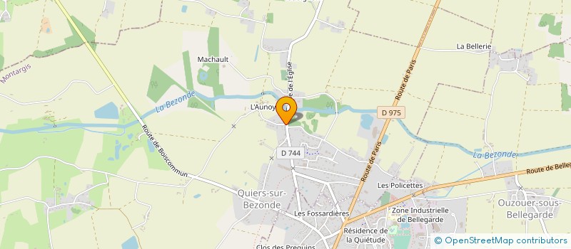 localisation de l'entreprise FGDL à QUIERS-SUR-BEZONDE