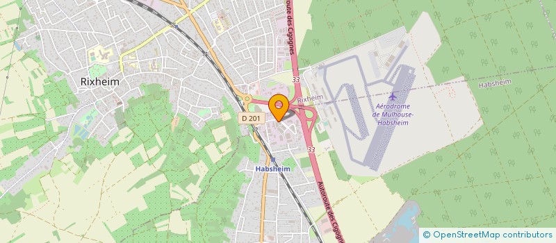 localisation de l'entreprise FGDS  HABSHEIM