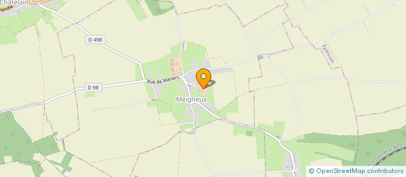 localisation de l'entreprise FGE  MEIGNEUX