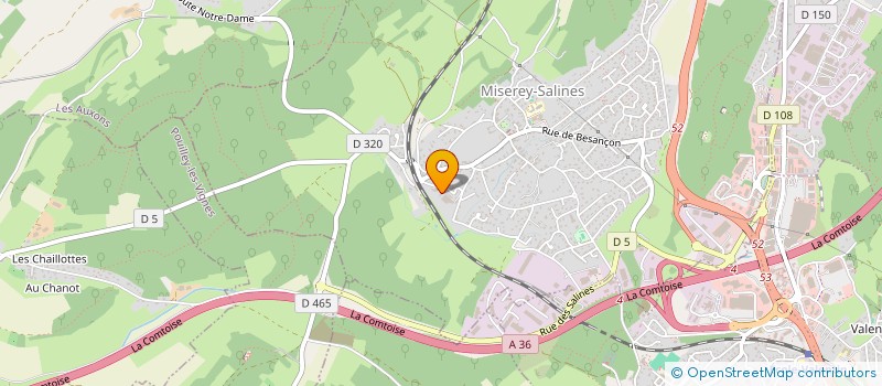 localisation de l'entreprise FGE  RUFFEY-LE-CHATEAU