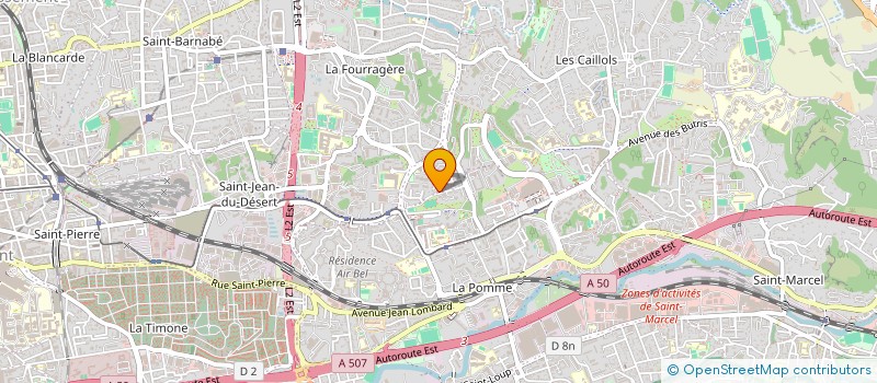 localisation de l'entreprise FGE RACING KART à MARSEILLE