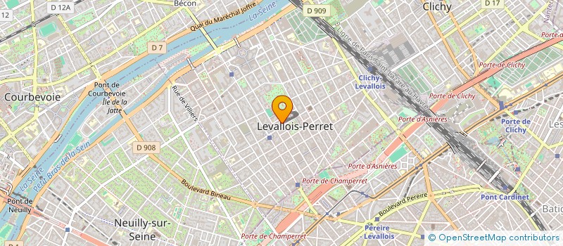 localisation de l'entreprise FGEC à LEVALLOIS-PERRET