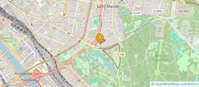 localisation de l'entreprise FGEJ à SAINT-MANDE