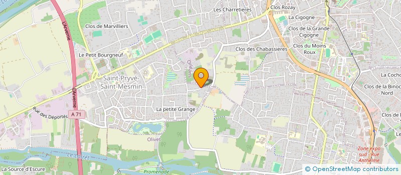 localisation de l'entreprise FGEMM  SAINT-PRYVE-SAINT-MESMIN