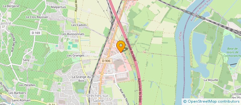 localisation de l'entreprise FGF CUISINES ET AMENAGEMENTS à CHAINTRE