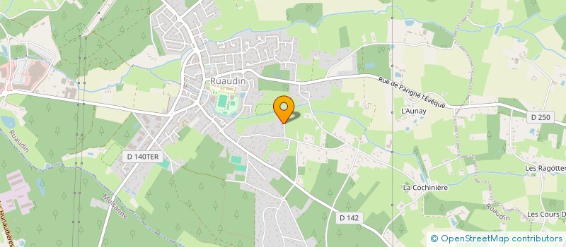 localisation de l'entreprise FGFI  RUAUDIN