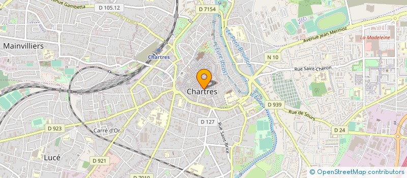 localisation de l'entreprise FGFP à CHARTRES