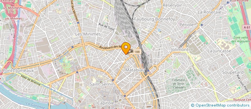 localisation de l'entreprise FGGC à TOULOUSE