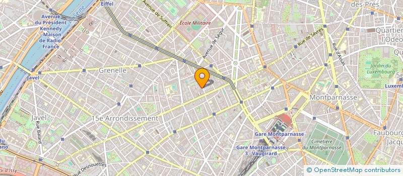 localisation de l'entreprise FGH  PARIS