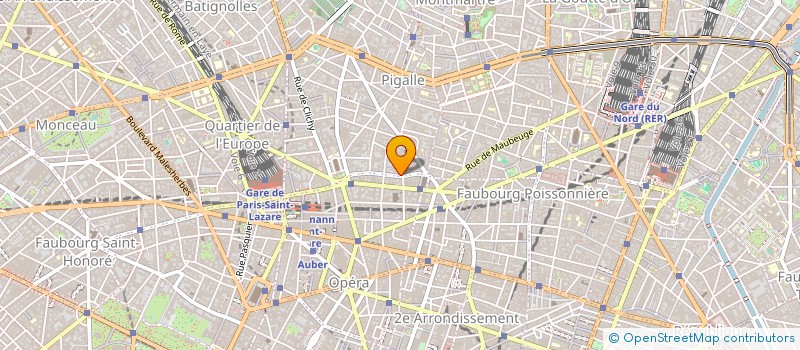 localisation de l'entreprise FGH INVEST à PARIS