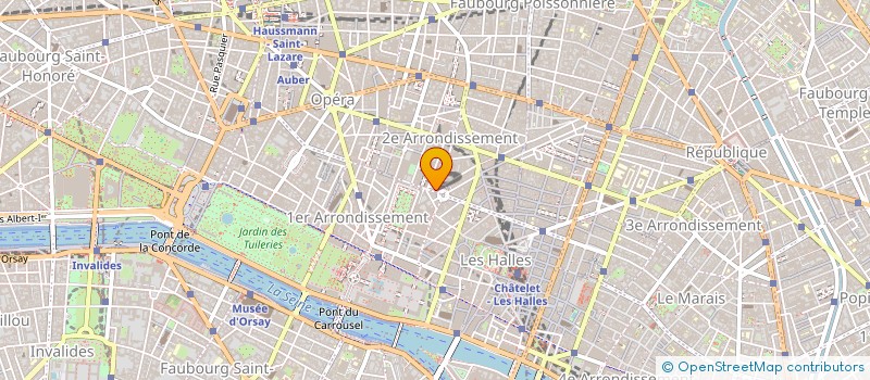 localisation de l'entreprise FGH TRADING à PARIS