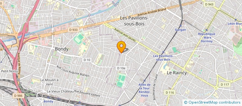 localisation de l'entreprise FGI BAT à LES PAVILLONS-SOUS-BOIS