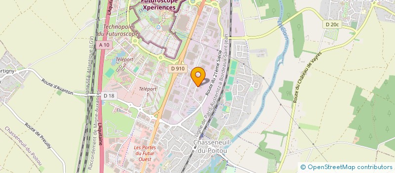 localisation de l'entreprise FGIM  CHASSENEUIL-DU-POITOU