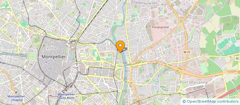 localisation de l'entreprise FGJ à MONTPELLIER