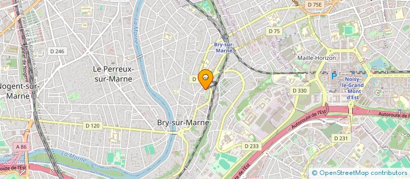 localisation de l'entreprise FGL à BRY-SUR-MARNE