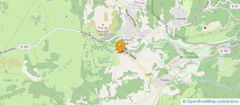 localisation de l'entreprise FGL IMMOBILIER  SAINT-GENES-CHAMPANELLE