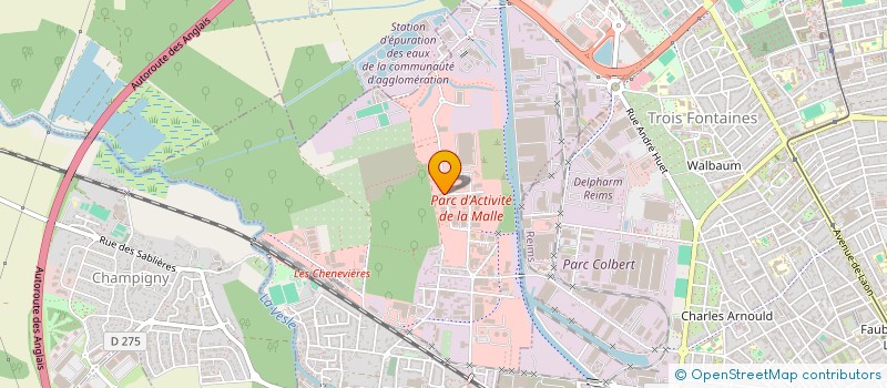 localisation de l'entreprise FGLM  SAINT-BRICE-COURCELLES