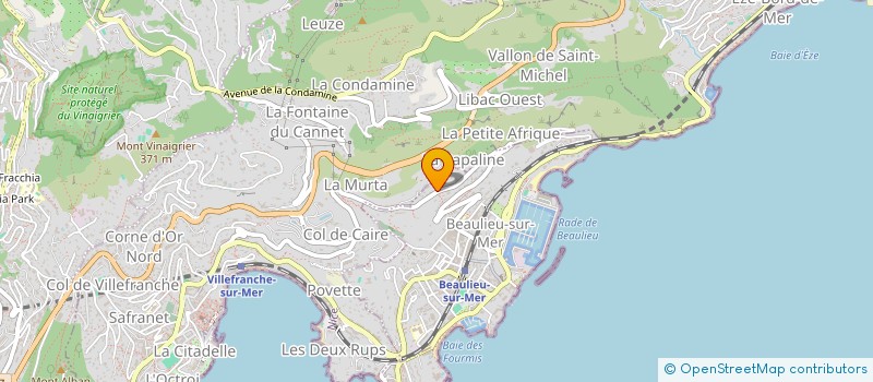 localisation de l'entreprise FGM à BEAULIEU-SUR-MER