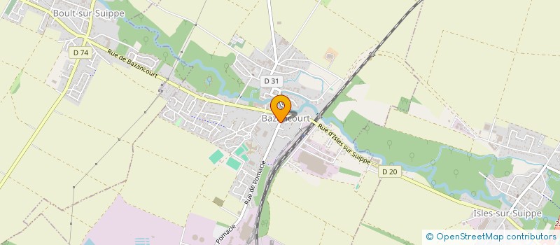 localisation de l'entreprise FGM  BOURGOGNE-FRESNE