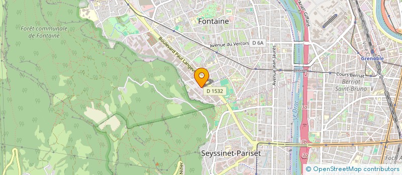 localisation de l'entreprise FGM  FONTAINE