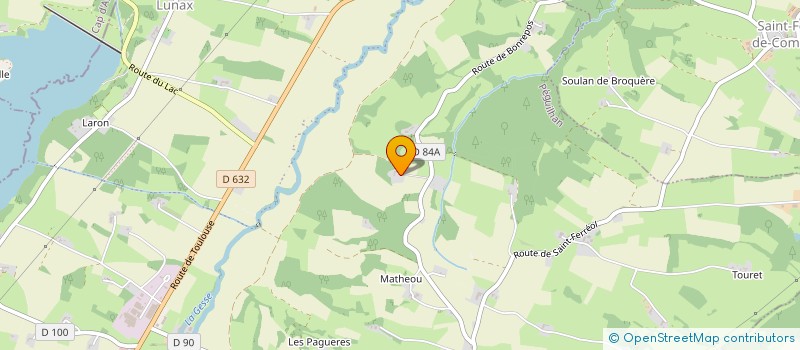 localisation de l'entreprise FGM  NIZAN-GESSE